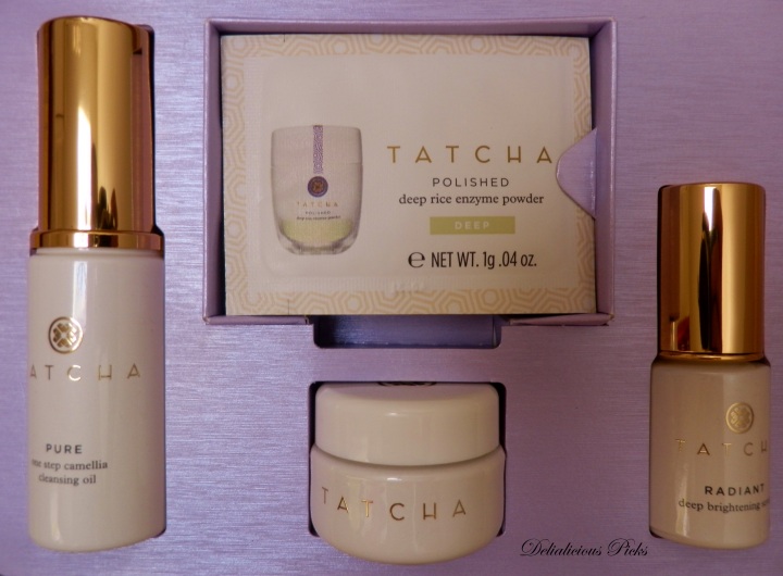 The Tatcha Skincare Discovery Kit provides a two-week supply of TATCHA samples